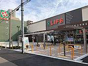 ライフ空堀店 383m