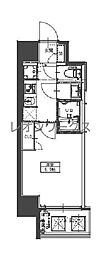 S-RESIDENCE都島Elegant 1Kの間取図画像
