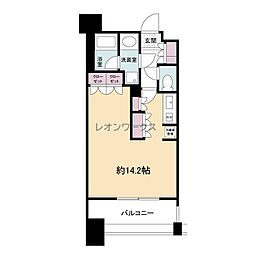 アパートメンツ江坂 ワンルームの間取図画像