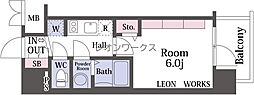 プレサンス桜川グロワール 2階