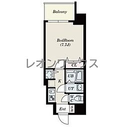 S-レジデンス緑橋駅前 1Kの間取図画像