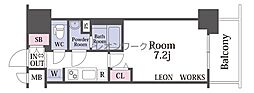 プレサンス大国町ラヴェニール 2階/206