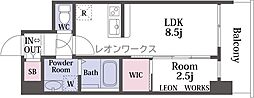 セレニテ谷町六丁目アリエ 6階
