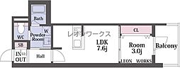 RJRプレシア南堀江 3階