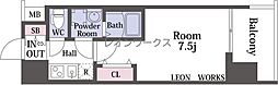 大阪市阿倍野区天王寺町北2丁目マンション 1Kの間取図画像