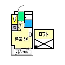 ブルーハイツアウトバーン 501 ｜ 高知県高知市日の出町1-15（賃貸マンション1R・4階・22.51㎡） その2