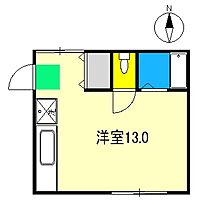 ハウスミンクル B棟 206 ｜ 高知県高知市種崎351（賃貸アパート1R・2階・27.33㎡） その2