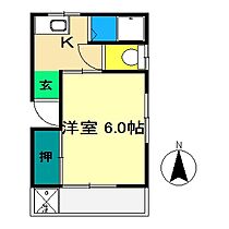 コーポラス若松 102 ｜ 高知県高知市若松町1-21（賃貸マンション1K・1階・21.53㎡） その2