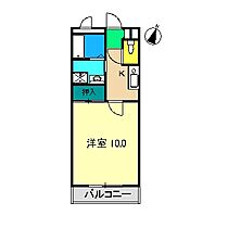 カレッジヒルズ 402 ｜ 高知県高知市池2351-1（賃貸マンション1K・4階・30.92㎡） その2