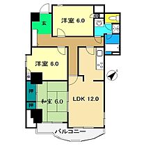 フォートヒル102 401 ｜ 高知県高知市旭町1丁目39-16（賃貸マンション3LDK・4階・75.36㎡） その2