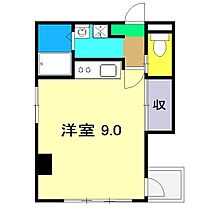 メゾン内藤 202 ｜ 高知県高知市本町5丁目5-16（賃貸マンション1R・2階・25.64㎡） その2