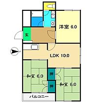 コーポL 北306 ｜ 高知県高知市西秦泉寺400-1（賃貸マンション3LDK・3階・60.04㎡） その2