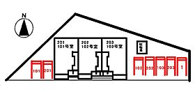 メゾンリ－ヴ2　Ｎ．Ｋ 201 ｜ 高知県高知市大津乙1229番地1（賃貸アパート1LDK・2階・47.79㎡） その15