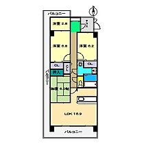 サントノーレ高須(801) 801 ｜ 高知県高知市高須1丁目10-25（賃貸マンション3LDK・8階・80.45㎡） その2