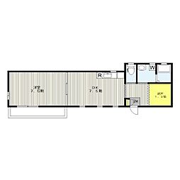 ParkAvenueIto3 1SDKの間取図画像