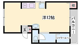 コーポ宮之本  ｜ 兵庫県姫路市大塩町（賃貸アパート1R・2階・35.65㎡） その2