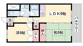 大歳マンション  ｜ 兵庫県姫路市保城（賃貸アパート2LDK・2階・50.00㎡） その2