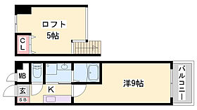 ベルフラワー山野井  ｜ 兵庫県姫路市山野井町（賃貸マンション1K・2階・26.94㎡） その2