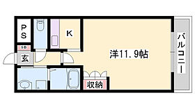 M&玲  ｜ 兵庫県加東市南山3丁目（賃貸アパート1K・1階・34.00㎡） その2