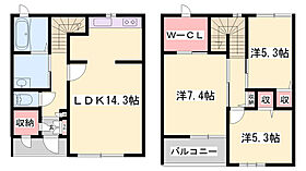 ディアス城北B  ｜ 兵庫県姫路市城北本町（賃貸アパート3LDK・1階・83.20㎡） その2