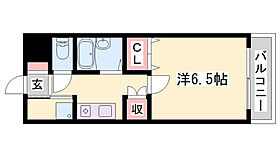 コーポサンライズ  ｜ 兵庫県姫路市坂田町（賃貸マンション1K・2階・23.25㎡） その2