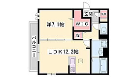 Ｒesplandor  ｜ 兵庫県姫路市阿保（賃貸アパート1LDK・1階・50.34㎡） その2