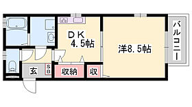 セリバテール荒川  ｜ 兵庫県姫路市町坪（賃貸アパート1DK・2階・34.00㎡） その2