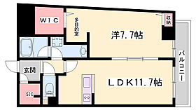 KS　Grand　River  ｜ 兵庫県姫路市忍町（賃貸マンション1LDK・6階・51.09㎡） その2