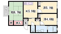 手柄駅 6.5万円