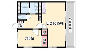 グリーンコスモ田井  ｜ 兵庫県姫路市網干区田井（賃貸マンション1LDK・3階・52.07㎡） その2