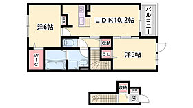 エイドII  ｜ 兵庫県赤穂市北野中（賃貸アパート2LDK・2階・56.58㎡） その2