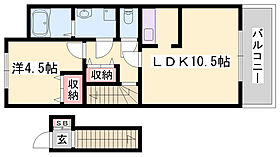 くるり  ｜ 兵庫県加東市山国（賃貸アパート1LDK・2階・42.84㎡） その2