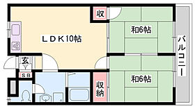 ハイツやまびこ  ｜ 兵庫県宍粟市山崎町上寺（賃貸アパート2LDK・2階・49.80㎡） その1