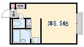 M’sフラッツ  ｜ 兵庫県姫路市飾磨区構3丁目（賃貸アパート1K・1階・19.87㎡） その2