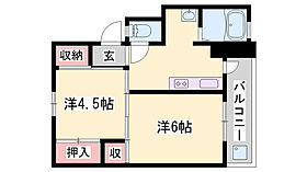 ビレッジハウス小坂  ｜ 兵庫県西脇市小坂町（賃貸マンション2K・3階・33.09㎡） その2