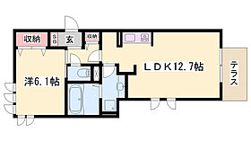 ベルフォーレII  ｜ 兵庫県加東市上中2丁目（賃貸アパート1LDK・3階・45.42㎡） その2