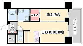 アビオス姫路駅東  ｜ 兵庫県姫路市市之郷（賃貸マンション1LDK・4階・39.84㎡） その1