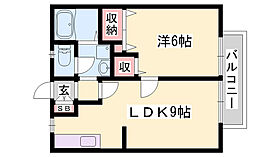 フォレスト中  ｜ 兵庫県宍粟市山崎町中（賃貸アパート1LDK・2階・35.91㎡） その1