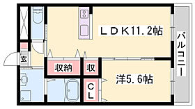 ソル　グランデ  ｜ 兵庫県姫路市久保町（賃貸マンション1LDK・2階・44.01㎡） その2