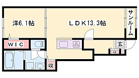 スピカ  ｜ 兵庫県姫路市四郷町東阿保（賃貸アパート1LDK・1階・50.01㎡） その2