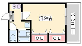 兵庫県姫路市北今宿3丁目（賃貸アパート1K・2階・24.84㎡） その2