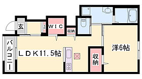 ひまわりII  ｜ 兵庫県姫路市広畑区長町1丁目（賃貸アパート1LDK・1階・46.00㎡） その2