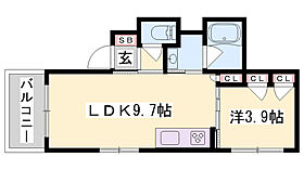 CONFORT  ｜ 兵庫県姫路市名古山町（賃貸アパート1LDK・1階・32.39㎡） その2