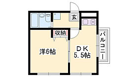 サンパレス21姫路  ｜ 兵庫県姫路市網干区新在家（賃貸マンション1DK・8階・26.18㎡） その2