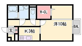 パルレ  ｜ 兵庫県姫路市白浜町宇佐崎北3丁目（賃貸アパート1K・2階・37.00㎡） その2