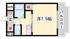 ソレイユシミズ  ｜ 兵庫県姫路市飾磨区清水1丁目（賃貸マンション1K・1階・24.78㎡） その2