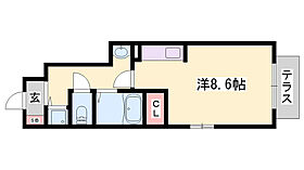 スプリングチャーム  ｜ 兵庫県西脇市高田井町（賃貸アパート1R・1階・25.67㎡） その2