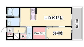 AI  ｜ 兵庫県姫路市北条梅原町（賃貸アパート1LDK・1階・41.40㎡） その2