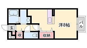 ヴィラージュ大開D  ｜ 兵庫県加東市社（賃貸アパート1K・1階・30.39㎡） その2