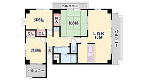 コーポ堂の前  ｜ 兵庫県姫路市安田2丁目（賃貸マンション3LDK・7階・88.80㎡） その2